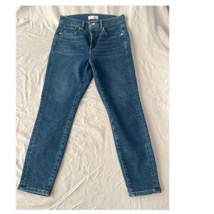LOFT High Waist Skinny Ankle Jeans Size 6